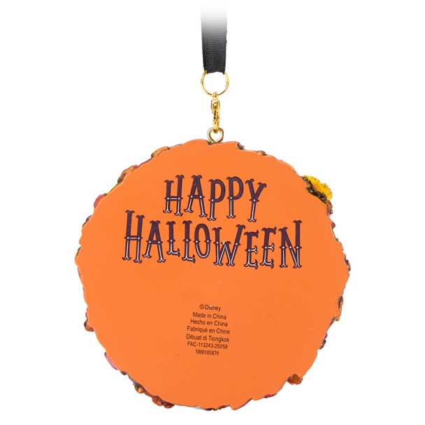 Mickey Mouse Jack-o'-Lantern Wreath Halloween Ornament