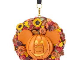 Mickey Mouse Jack-o’-Lantern Wreath Halloween Ornament