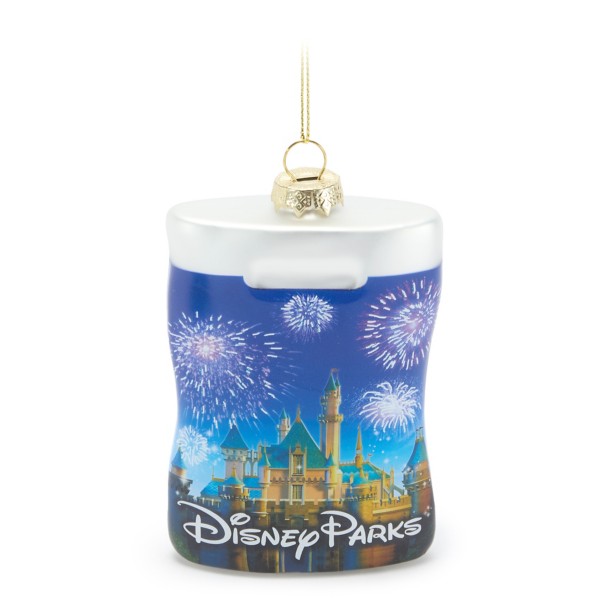 Pineapple Swirl Glass Ornament - Disney Parks