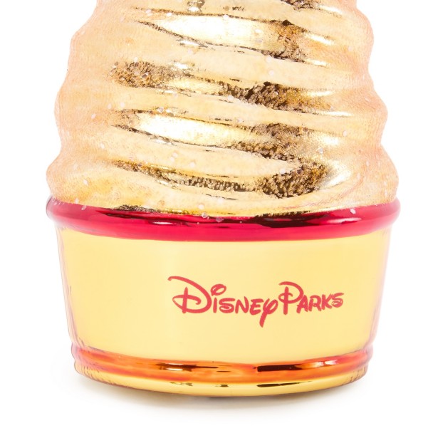 Pineapple Swirl Glass Ornament - Disney Parks