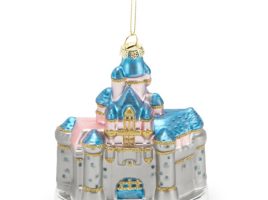Sleeping Beauty Castle Glass Ornament – Disneyland