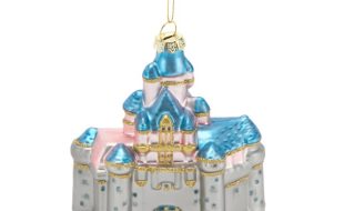 Sleeping Beauty Castle Glass Ornament – Disneyland