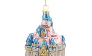 Cinderella Castle Glass Ornament – Walt Disney World