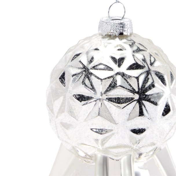 Spaceship Earth Glass Ornament - EPCOT