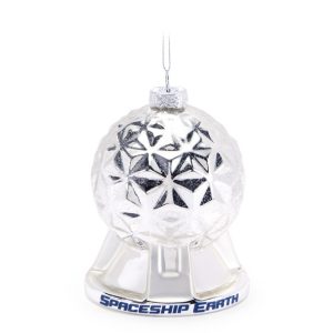 Spaceship Earth Glass Ornament - EPCOT