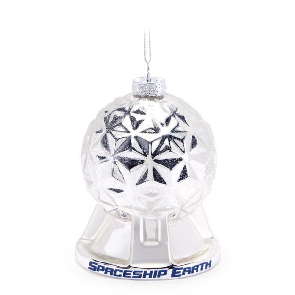 Spaceship Earth Glass Ornament - EPCOT