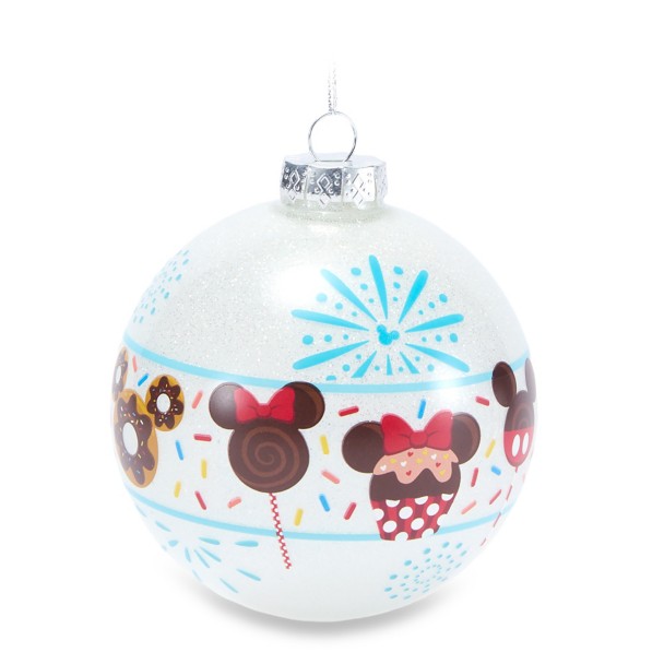 Mickey and Minnie Mouse Sweet Treats Ball Ornament - Disney Parks