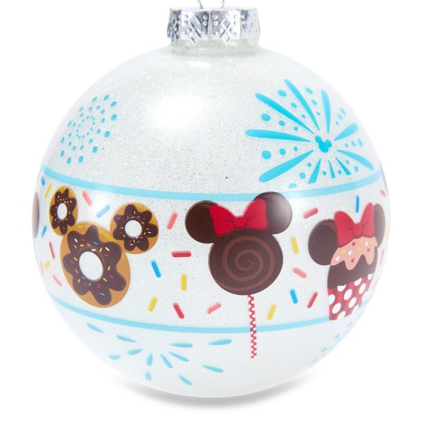 Mickey and Minnie Mouse Sweet Treats Ball Ornament - Disney Parks