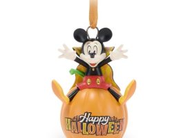 Mickey Mouse ”Happy Halloween” Ornament