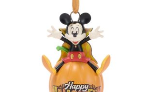 Mickey Mouse ”Happy Halloween” Ornament