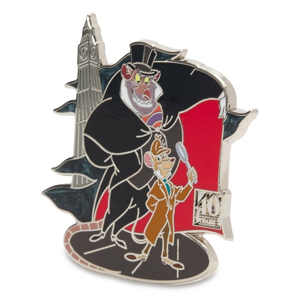 The Great Mouse Detective 40th Anniversary Pin - Limited Edition