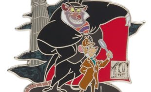 The Great Mouse Detective 40th Anniversary Pin – Limited Edition