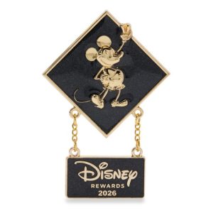 Mickey Mouse Dangler Pin - Disney Rewards 2026 - Disney® Visa® Cardmember Exclusive - Limited Release