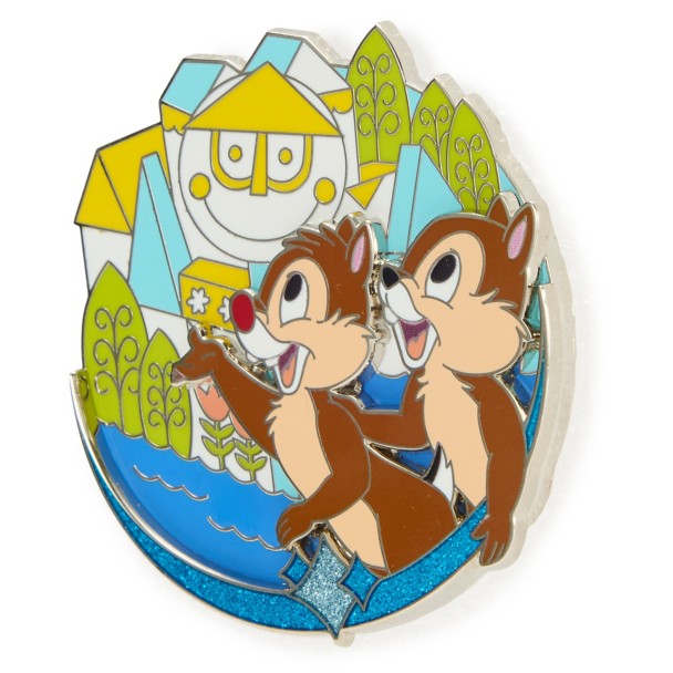 Chip 'n Dale at ''it's a small world'' Pin - Disney Artist Collection by Jes Willis and Pati Pereira - Limited Edition