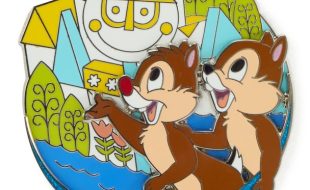 Chip ‘n Dale at ”it’s a small world” Pin – Disney Artist Collection by Jes Willis and Pati Pereira – Limited Edition