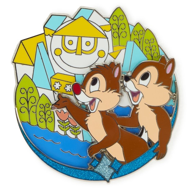 Chip 'n Dale at ''it's a small world'' Pin - Disney Artist Collection by Jes Willis and Pati Pereira - Limited Edition