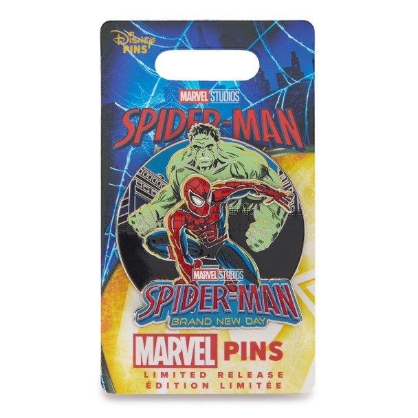 Spider-Man and Hulk Pin - Spider-Man Brand New Day - Limited Release