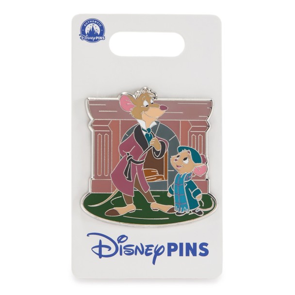 Basil and Olivia Pin - The Great Mouse Detective 40th Anniversary