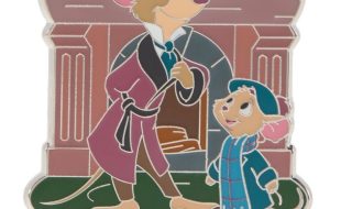 Basil and Olivia Pin – The Great Mouse Detective 40th Anniversary