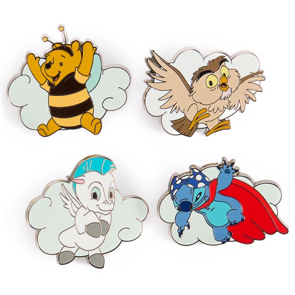 Disney Fantasy Flights Mystery Pin Pouch Blind Pack - 5-Pc.