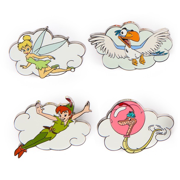 Disney Fantasy Flights Mystery Pin Pouch Blind Pack - 5-Pc.
