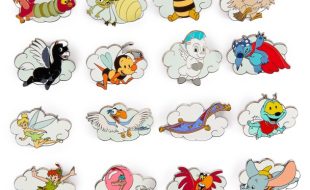 Disney Fantasy Flights Mystery Pin Pouch Blind Pack – 5-Pc.