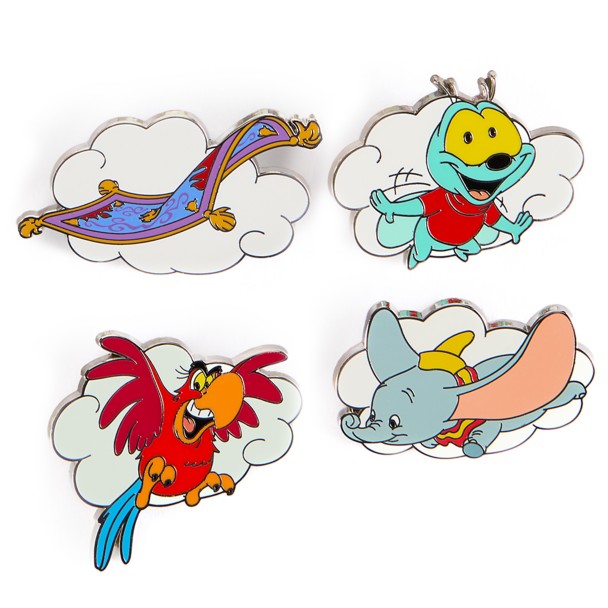 Disney Fantasy Flights Mystery Pin Pouch Blind Pack - 5-Pc.