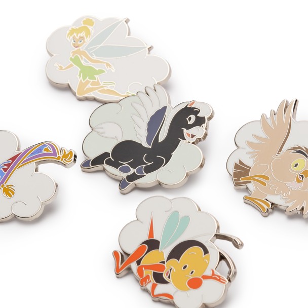 Disney Fantasy Flights Mystery Pin Pouch Blind Pack - 5-Pc.