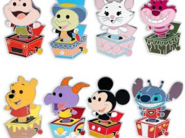 Disney Toys in a Box Mystery Pin Blind Pack -2-Pc.