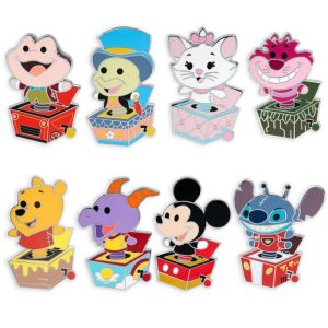 Disney Toys in a Box Mystery Pin Blind Pack -2-Pc.