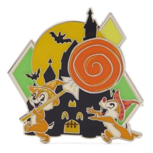 Chip 'n Dale Glow-in-the-Dark ''Happy Halloween'' Pin