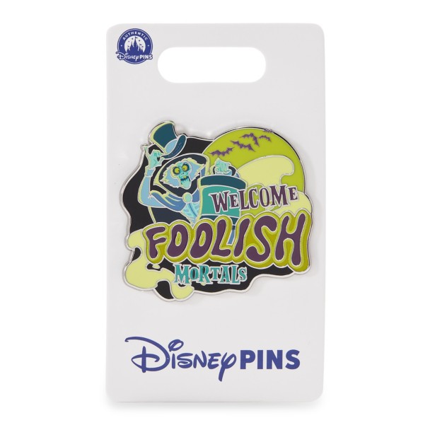 The Hatbox Ghost Glow-in-the-Dark Pin - The Haunted Mansion