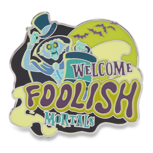 The Hatbox Ghost Glow-in-the-Dark Pin - The Haunted Mansion