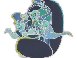 Hitchhiking Ghosts Glow-in-the-Dark Pin – The Haunted Mansion