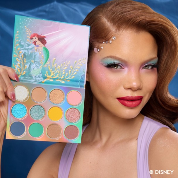 Ariel ''Under the Sea'' Eyeshadow Palette by ColourPop - The Little Mermaid
