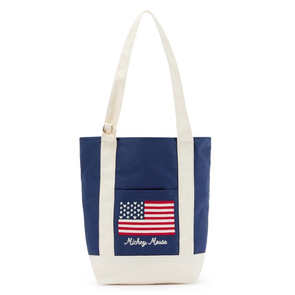 Mickey Mouse Icon Mini Denim Tote Bag