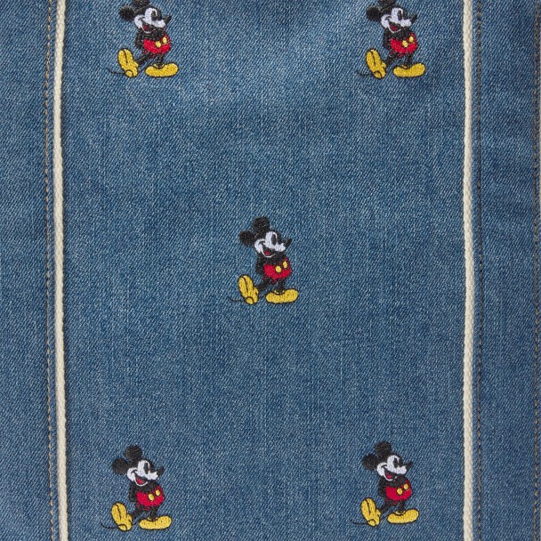 Mickey Mouse Denim Tote Bag