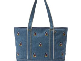 Mickey Mouse Denim Tote Bag