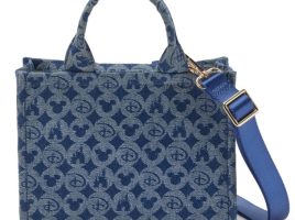 Mickey Mouse Icon Mini Denim Tote Bag