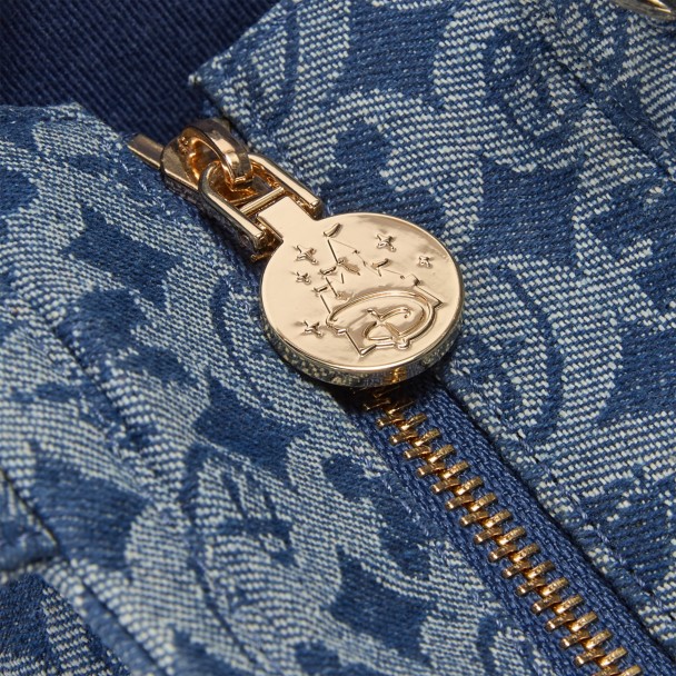 Mickey Mouse Icon Mini Denim Tote Bag