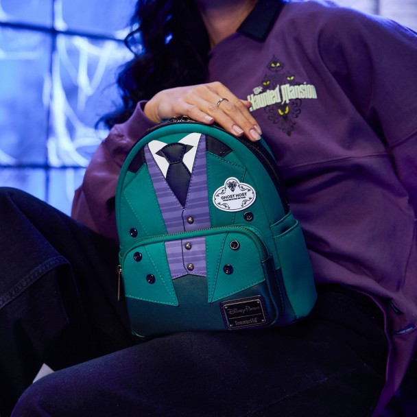 The Haunted Mansion Ghost Host Loungefly Mini Backpack