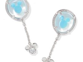 Mickey Mouse Icon Balloon Dangle Earrings by Kendra Scott