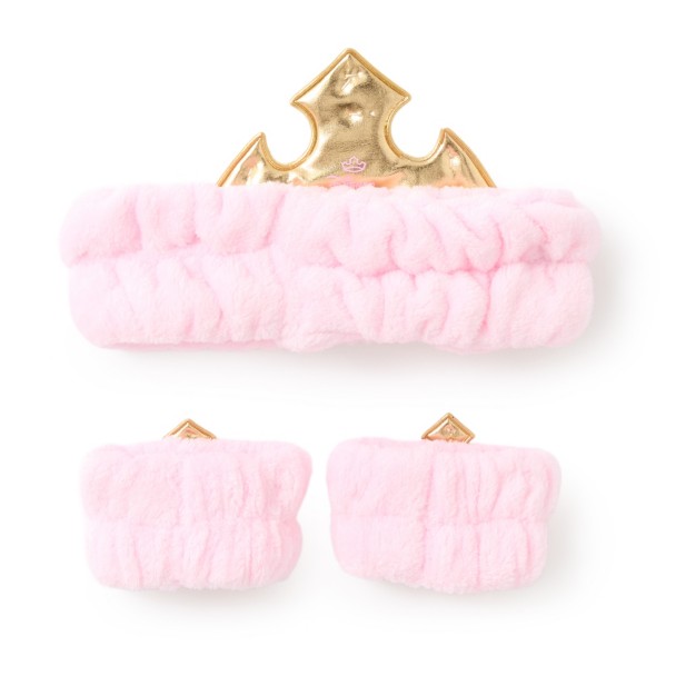 Aurora Tiara Plush Headband and Wristband Set for Kids - Sleeping Beauty