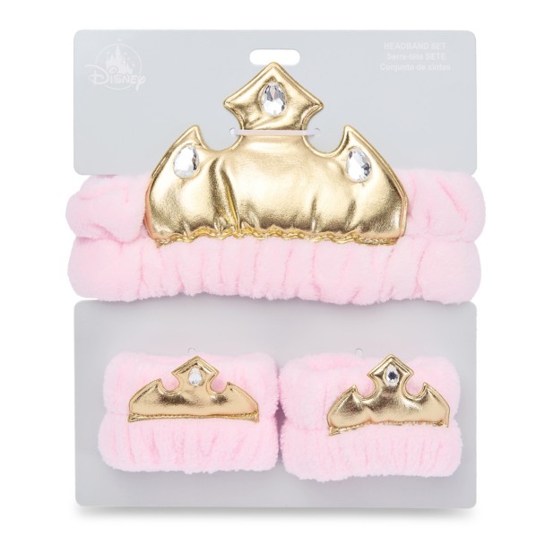 Aurora Tiara Plush Headband and Wristband Set for Kids - Sleeping Beauty