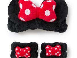 Minnie Mouse Plush Ears Headband and Wristband Set for Kids