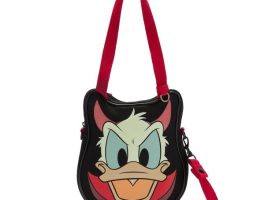 Donald Duck Halloween Glow-in-the-Dark Mini Big Face Canvas Tote