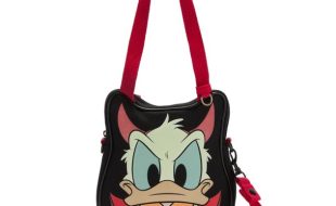 Donald Duck Halloween Glow-in-the-Dark Mini Big Face Canvas Tote