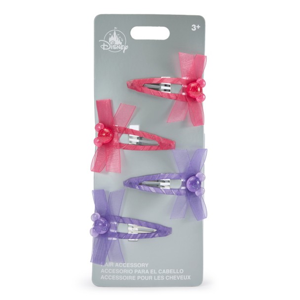 Mickey Mouse Icon Bow Hair Clip Set