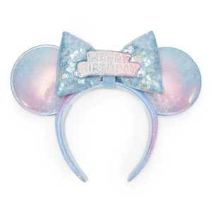 Minnie Mouse ''Happy Birthday'' Ear Headband for Adults