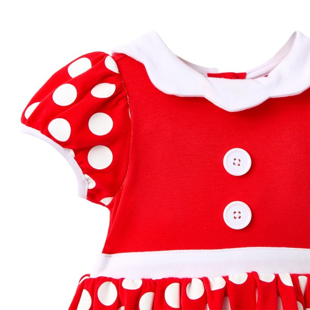 Minnie Mouse Costume Bodysuit for Baby - Red
